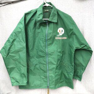 OOAK 1960s Miami Hurricanes Football Staff Uniform Jacket Mens Medium RARE!